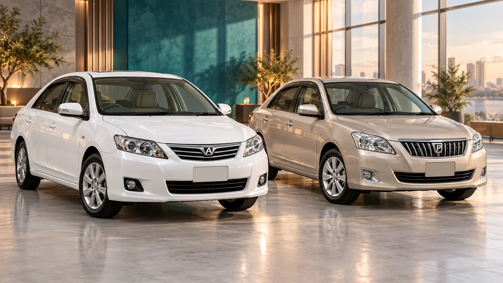 Иллюстрация Toyota Allion / Premio